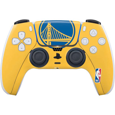 NBA Golden State Warriors Large Logo PS5 Controller Skin