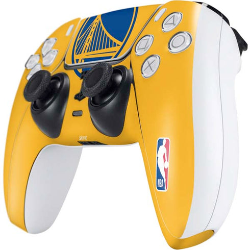 NBA Golden State Warriors Large Logo PS5 Controller Skin