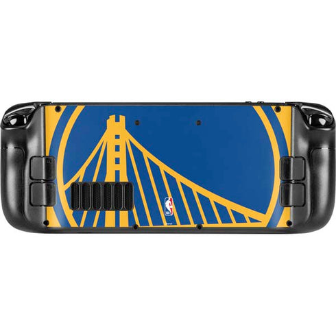 NBA Golden State Warriors Large Logo Steam Deck Handheld Gaming Computer Skin