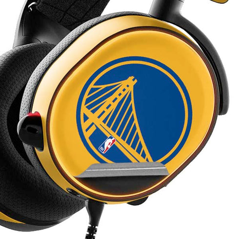 NBA Golden State Warriors Large Logo SteelSeries Arctis 5 Skin
