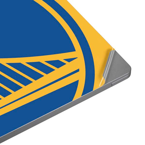 NBA Golden State Warriors Large Logo Universal Laptop 16.6in (13.4 x 9.7in) Skin