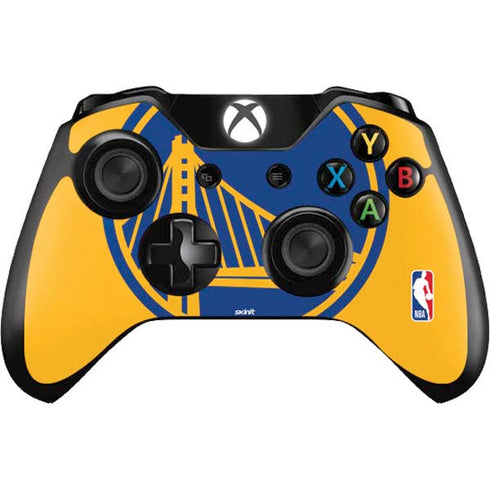 NBA Golden State Warriors Large Logo Xbox One Controller Skin