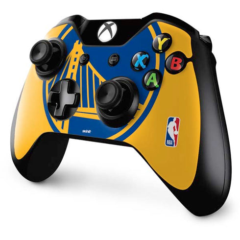 NBA Golden State Warriors Large Logo Xbox One Controller Skin