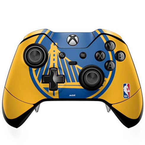 NBA Golden State Warriors Large Logo Xbox One Elite Controller Skin