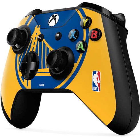 NBA Golden State Warriors Large Logo Xbox One X Controller Skin