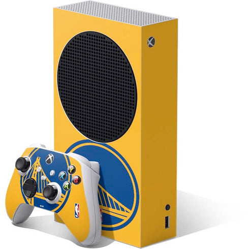 NBA Golden State Warriors Large Logo Xbox Series S Bundle Skin