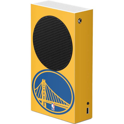 NBA Golden State Warriors Large Logo Xbox Series S Console Skin