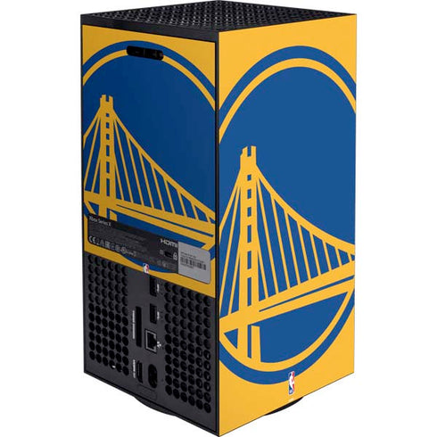 NBA Golden State Warriors Large Logo Xbox Series X Bundle Skin