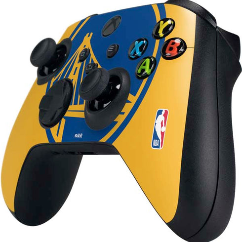 NBA Golden State Warriors Large Logo Xbox Series X Controller Skin