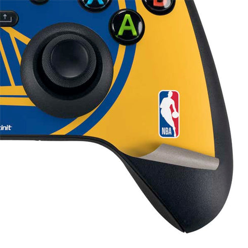 NBA Golden State Warriors Large Logo Xbox Series X Controller Skin