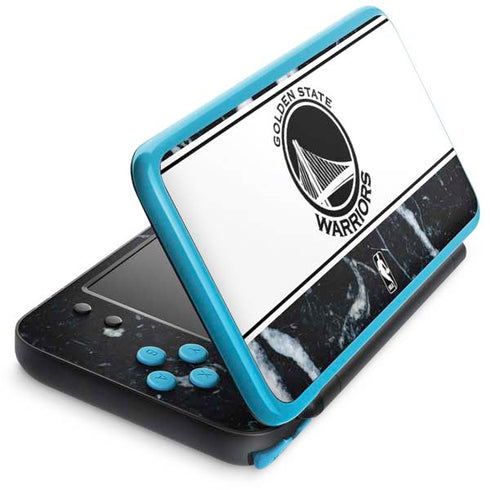 NBA Golden State Warriors Marble Nintendo 2DS XL (2017) Skin