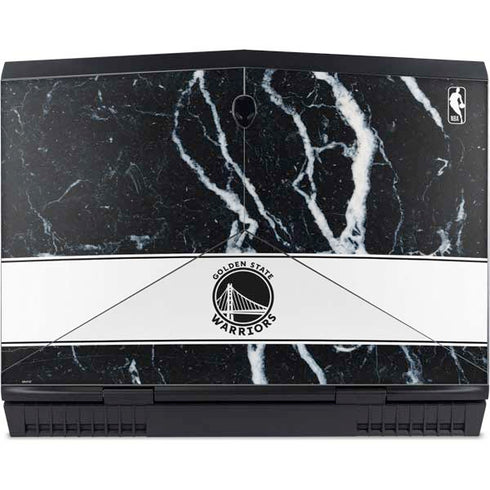 NBA Golden State Warriors Marble Dell Alienware Skin