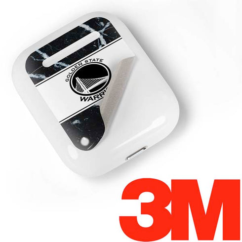 NBA Golden State Warriors Marble Apple AirPods Skin