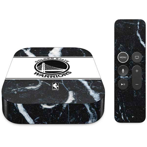 NBA Golden State Warriors Marble Apple TV Skin