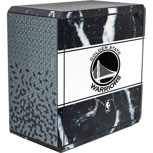 NBA Golden State Warriors Marble Cooler Master MasterBox Q300L Mini Tower Skin