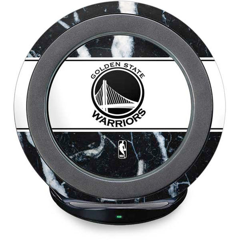 NBA Golden State Warriors Marble Fast Charge Wireless Charging Stand Skin