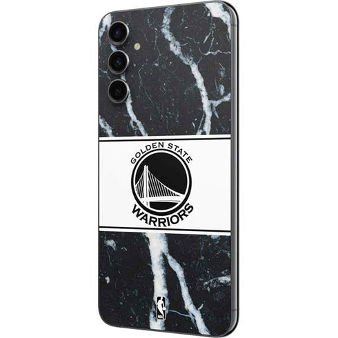 NBA Golden State Warriors Marble Galaxy A14 5G Skin