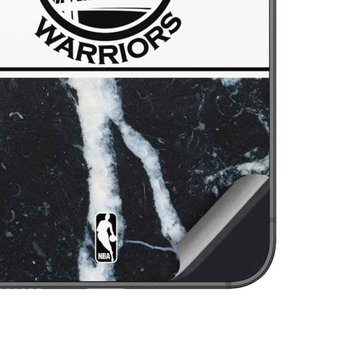 NBA Golden State Warriors Marble Galaxy A14 5G Skin