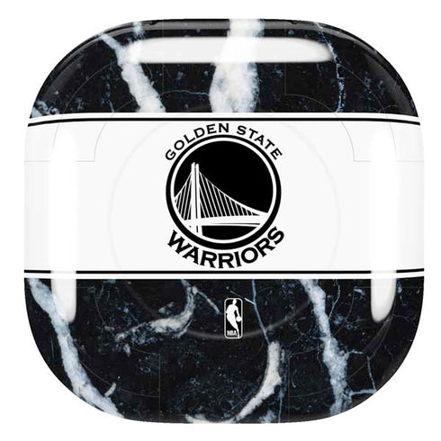 NBA Golden State Warriors Marble Galaxy Buds Pro Skin