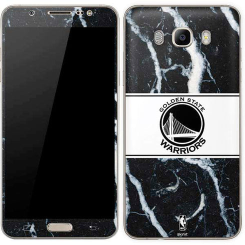 NBA Golden State Warriors Marble Galaxy J7 Skin
