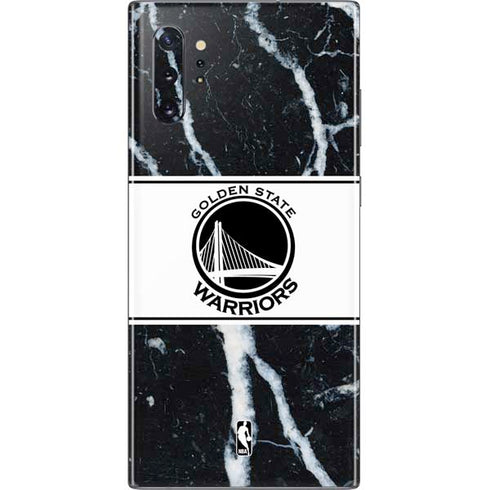 NBA Golden State Warriors Marble Galaxy Note 10 Plus Skin