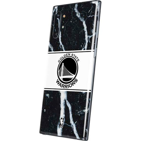 NBA Golden State Warriors Marble Galaxy Note 10 Plus Skin