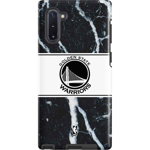 NBA Golden State Warriors Marble Galaxy Note 10 Pro Case