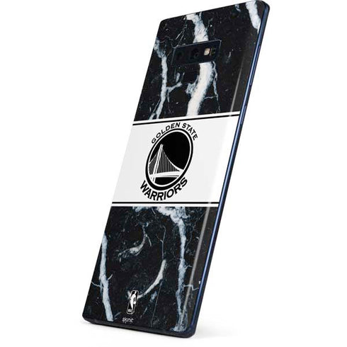 NBA Golden State Warriors Marble Galaxy Note 9 Skin