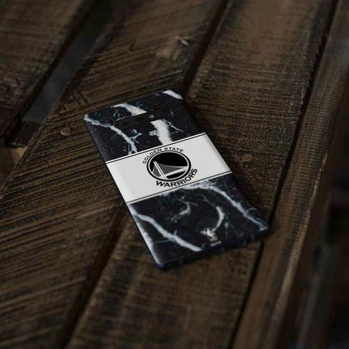 NBA Golden State Warriors Marble Galaxy Note 9 Skin