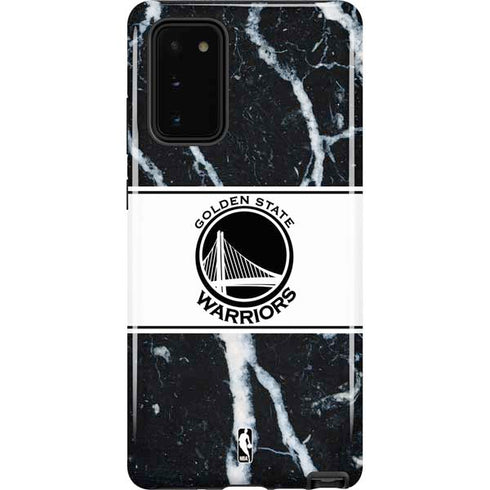 NBA Golden State Warriors Marble Galaxy Note20 5G Pro Case