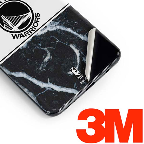 NBA Golden State Warriors Marble Galaxy S10 Skin