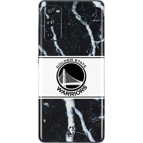 NBA Golden State Warriors Marble Galaxy S20 Fan Edition Skin