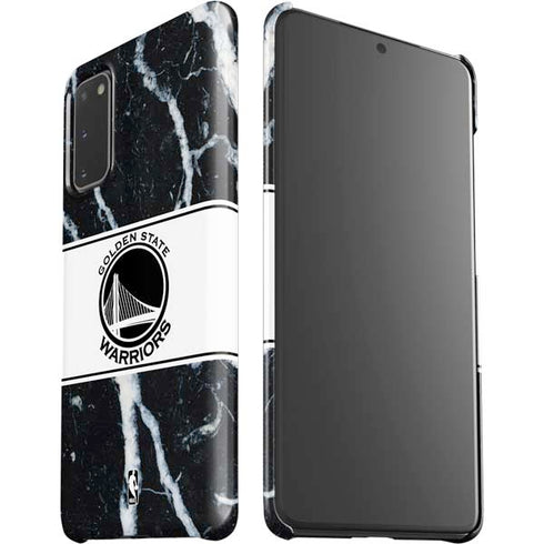 NBA Golden State Warriors Marble Galaxy S20 Lite Case