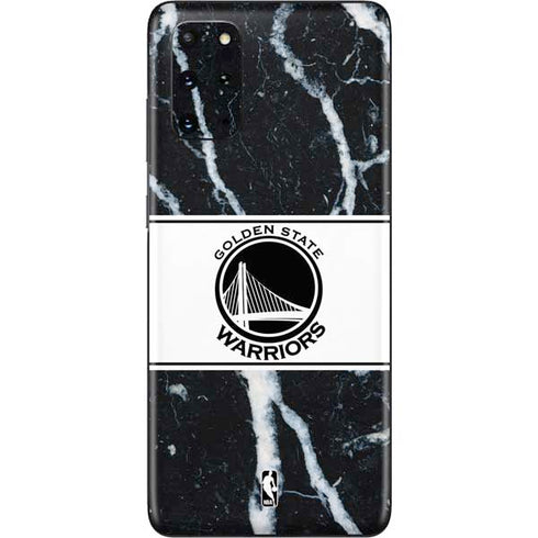 NBA Golden State Warriors Marble Galaxy S20 Plus Skin