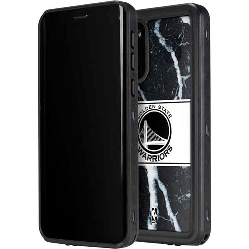 NBA Golden State Warriors Marble Galaxy S20 Waterproof Case