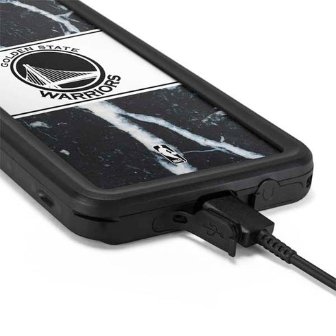 NBA Golden State Warriors Marble Galaxy S20 Waterproof Case