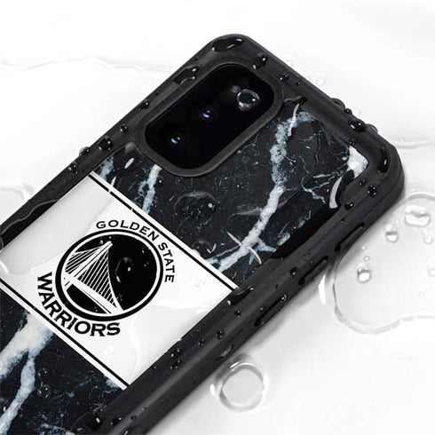 NBA Golden State Warriors Marble Galaxy S20 Waterproof Case