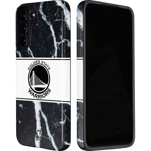 NBA Golden State Warriors Marble Galaxy S22 Plus Pro Case