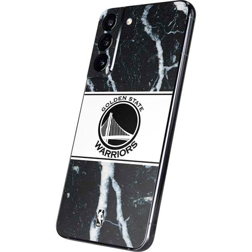 NBA Golden State Warriors Marble Galaxy S22 Plus Skin