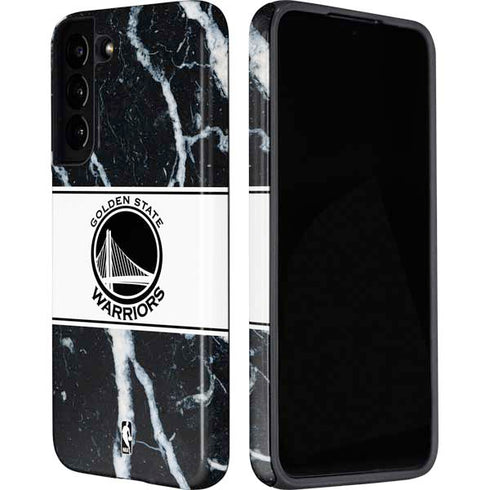 NBA Golden State Warriors Marble Galaxy S22 Pro Case
