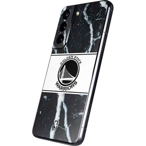 NBA Golden State Warriors Marble Galaxy S22 Skin