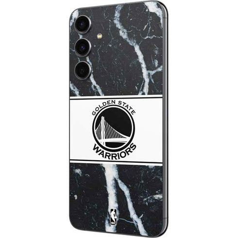 NBA Golden State Warriors Marble Galaxy S23 FE Skin