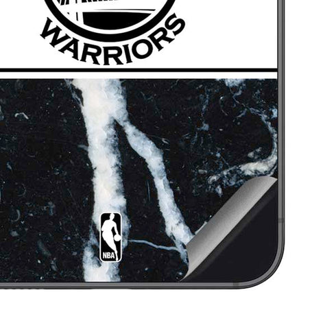 NBA Golden State Warriors Marble Galaxy S23 FE Skin