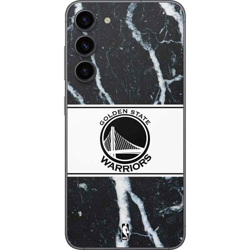 NBA Golden State Warriors Marble Galaxy S23 Plus Skin