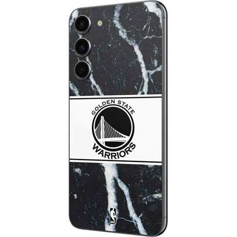 NBA Golden State Warriors Marble Galaxy S23 Plus Skin