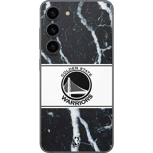 NBA Golden State Warriors Marble Galaxy S23 Skin