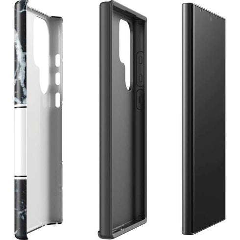 NBA Golden State Warriors Marble Galaxy S24 Ultra Impact Case