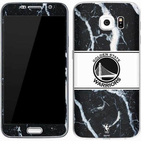 NBA Golden State Warriors Marble Galaxy S7 Skin