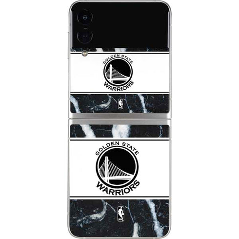 NBA Golden State Warriors Marble Galaxy Z Flip4 5G Skin