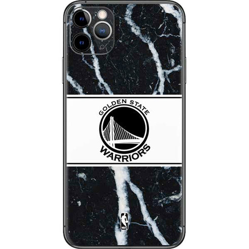 NBA Golden State Warriors Marble iPhone 11 Pro Max Skin